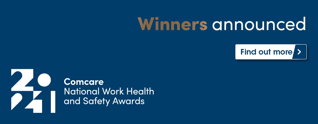 Comcare National work health and Safety Award - winners announced. Find out more.